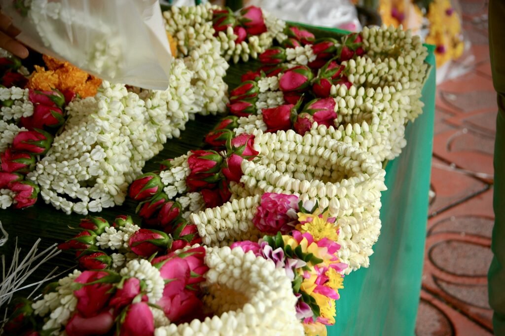 When I Fell in Love with Madurai Jasmine at the flower market 8 madurai jasmine flower-market